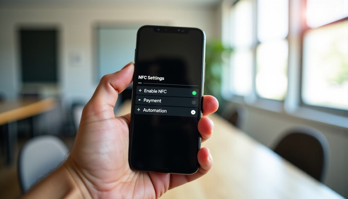Activer le NFC sur iPhone : guide clair pour payer, lire des tags et automatiser